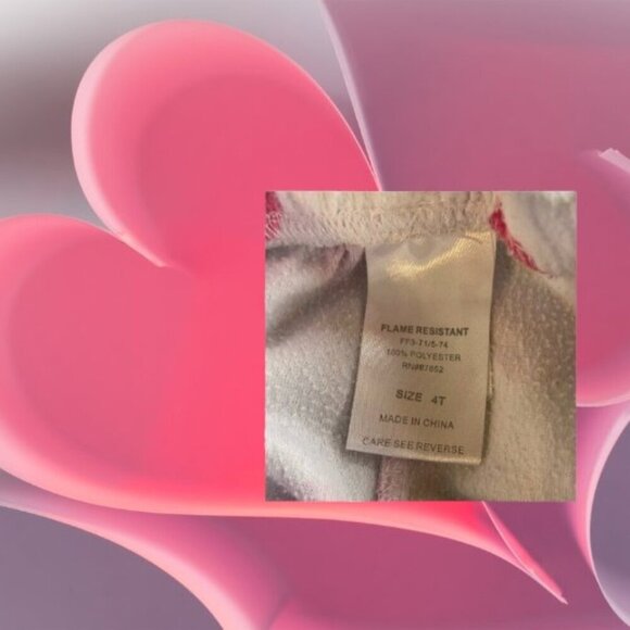 2pc -Disney Polka Dot Bathrobe & Pajama Pants - Picture 13 of 13